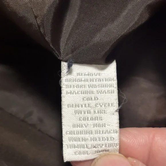 Charter Club Quilted Women's Jacket - Size XL Brown - Picture 7 of 7